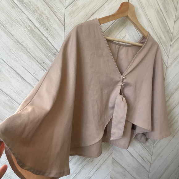 Beige Two-Piece Outfit - Picture 8 of 15